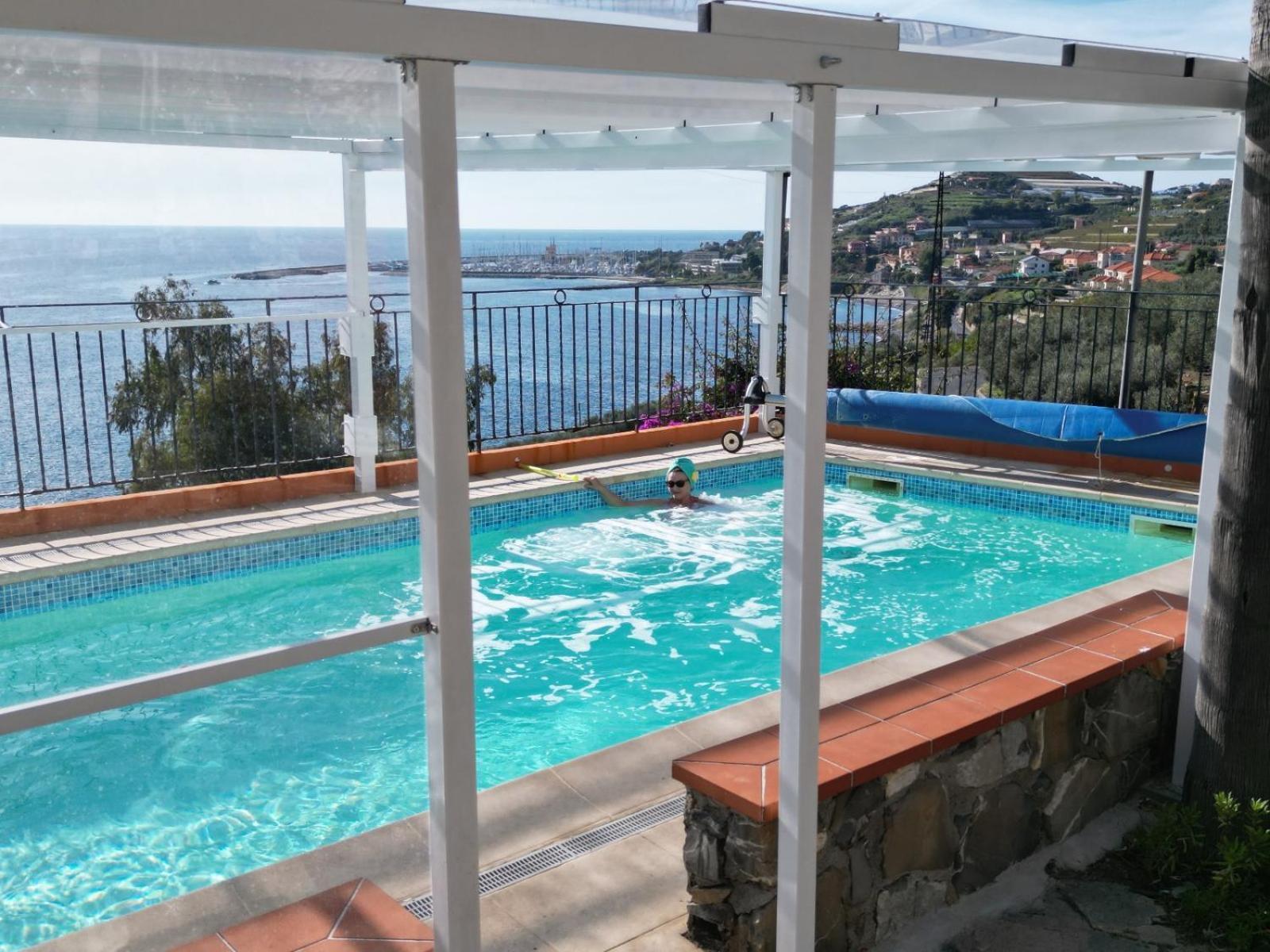 Villa Del Mare Ligure Terme & Spa Piscina A 37 Gradi Santo Stefano al Mare Buitenkant foto