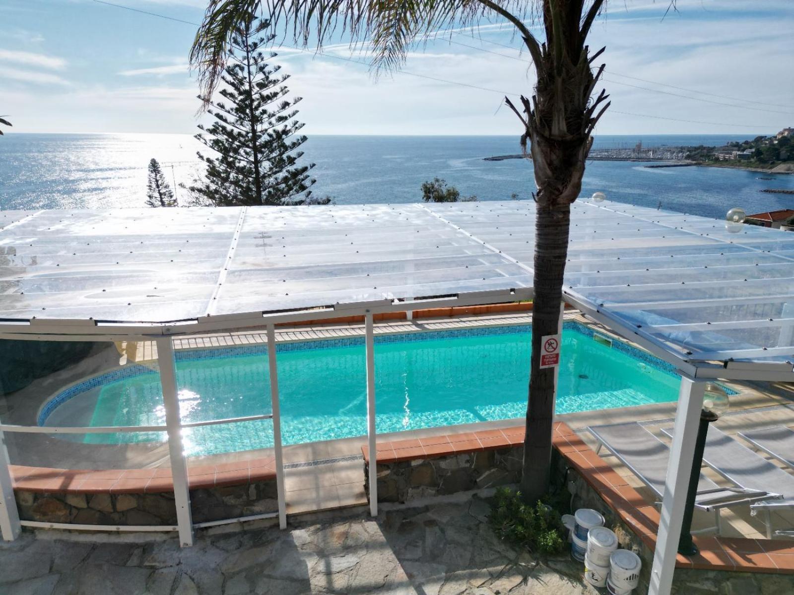 Villa Del Mare Ligure Terme & Spa Piscina A 37 Gradi Santo Stefano al Mare Buitenkant foto